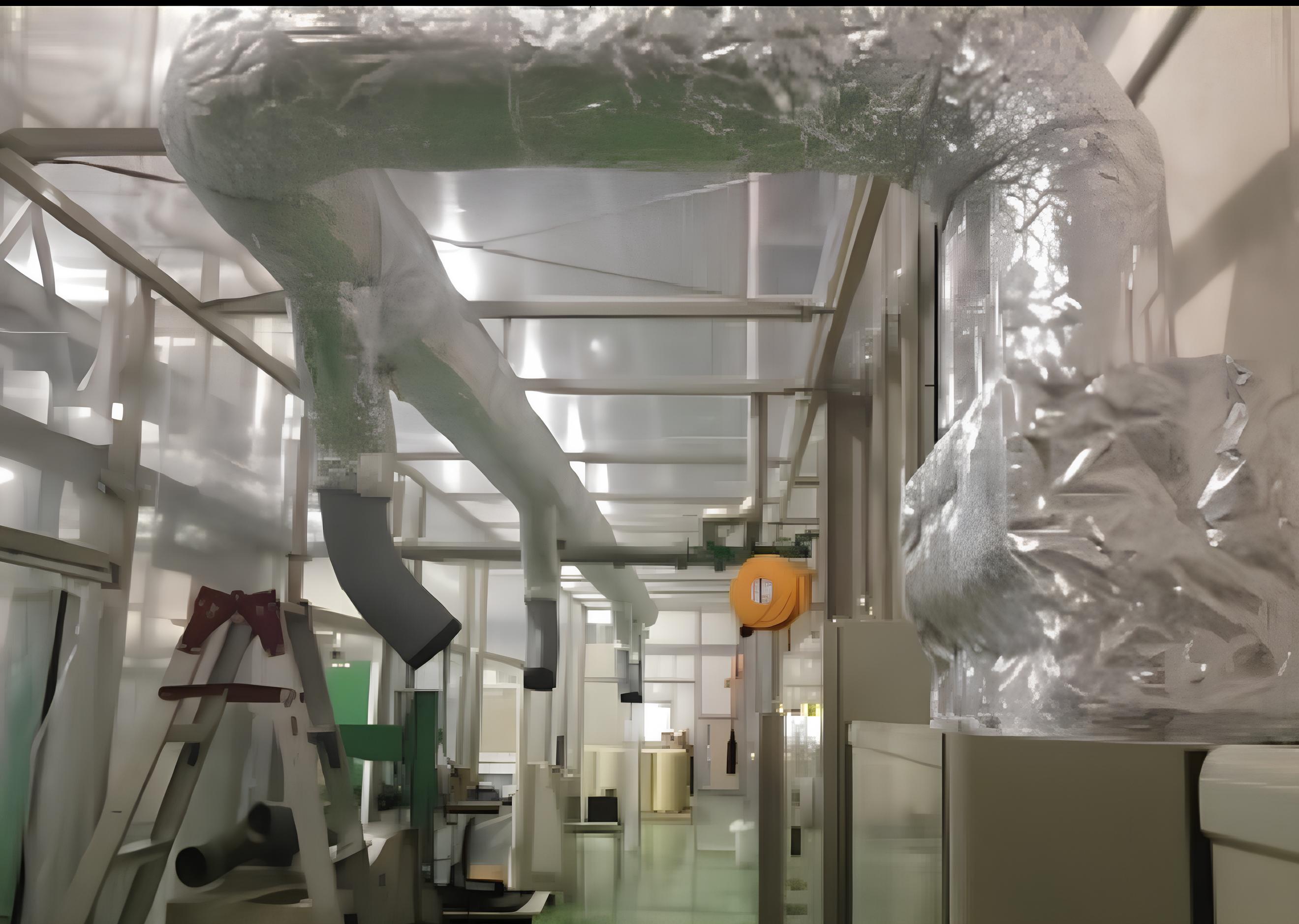 設備工事の現場 - 設備工事